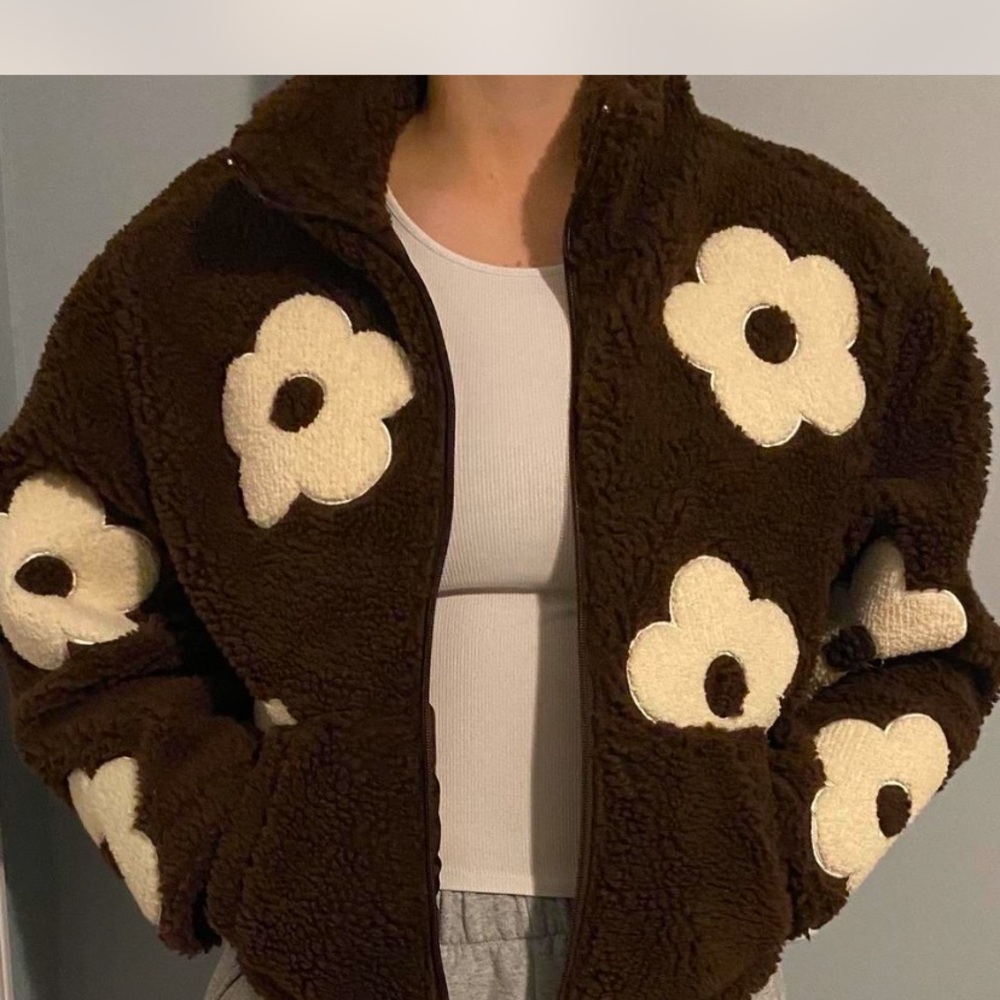 Mark Edwards Brown Sherpa Jacket